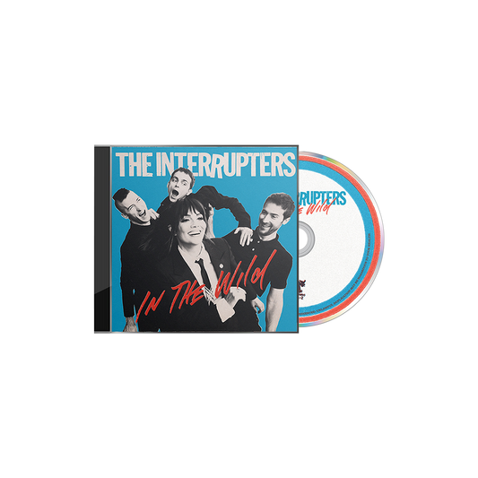 Official The Interrupters Merchandise. Get the fourth studio album "In The Wild" on CD. Featuring the songs "In The Mirror" and "Raised by Wolves".